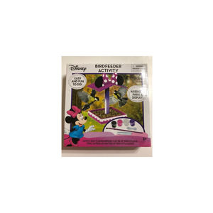 Disney Minnie Mouse Birdfeeder DIY Kids Activity Toy Ourdoors Art Project NIB